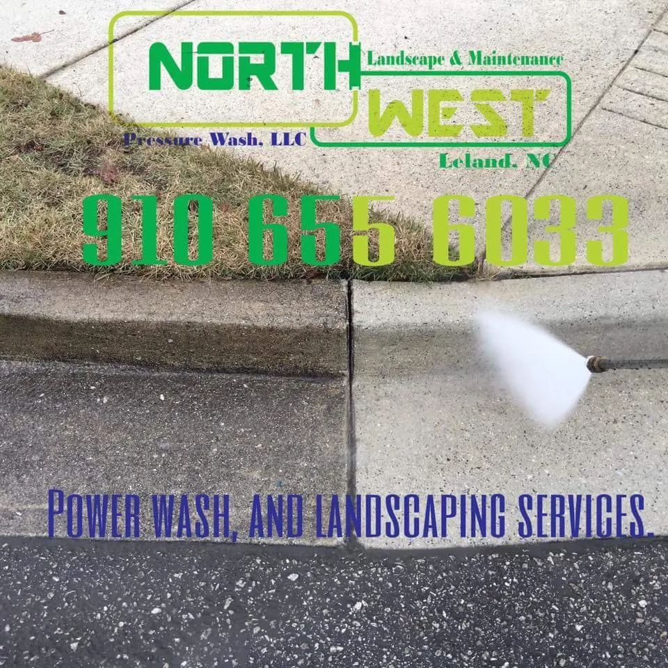 Professional residential landscaping in Leland, NC by Northwest/Landscape & Pressure Wash