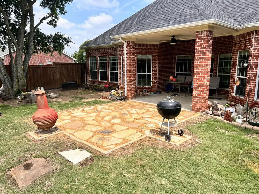 Top-rated outdoor landscaping in Van Alstyne, TX by NorthWolf Landscaping