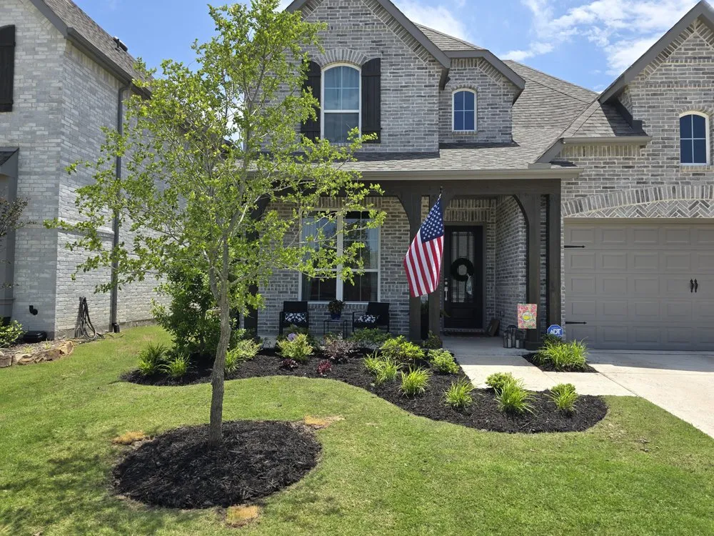 Affordable yard cleanup service for beautiful yards in Van Alstyne, TX by NorthWolf Landscaping
