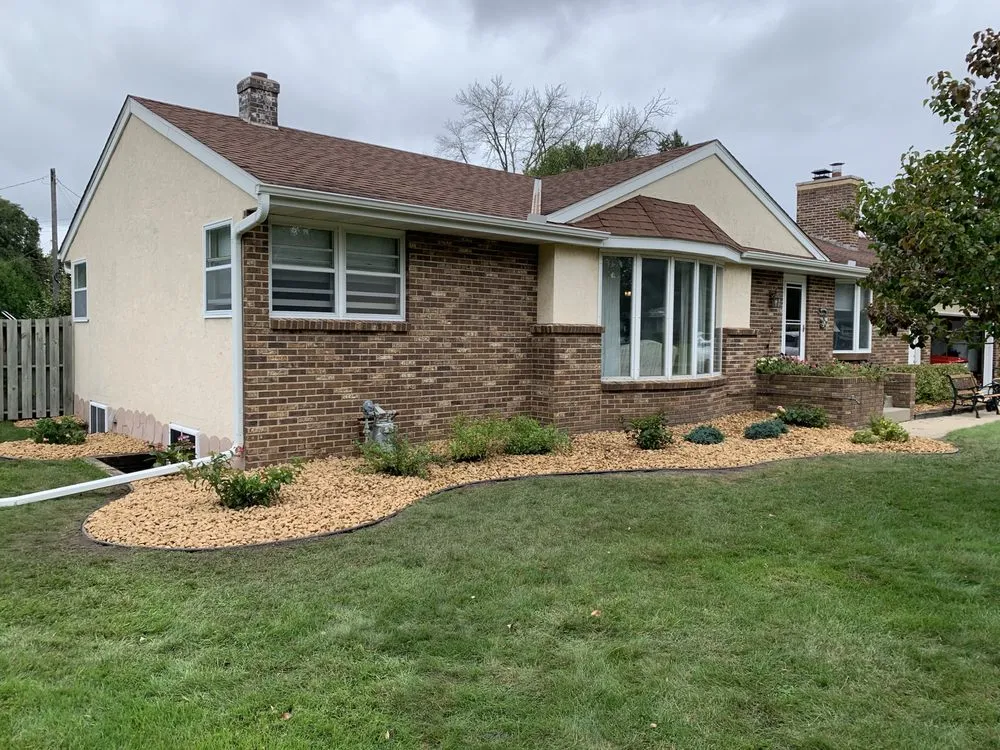 Professional landscape installation in Dayton, MN by Northwood Outdoor Services