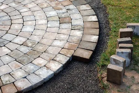 Professional yard cleanup service for homes in Grant, MI by Northwoods Greenscapes