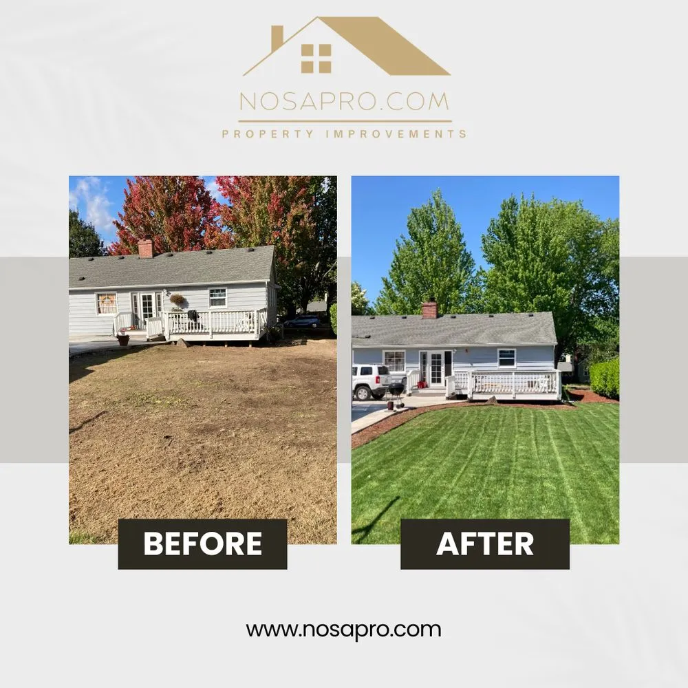 Custom garden landscaping in Keizer, OR by Nosa Asset Improvements