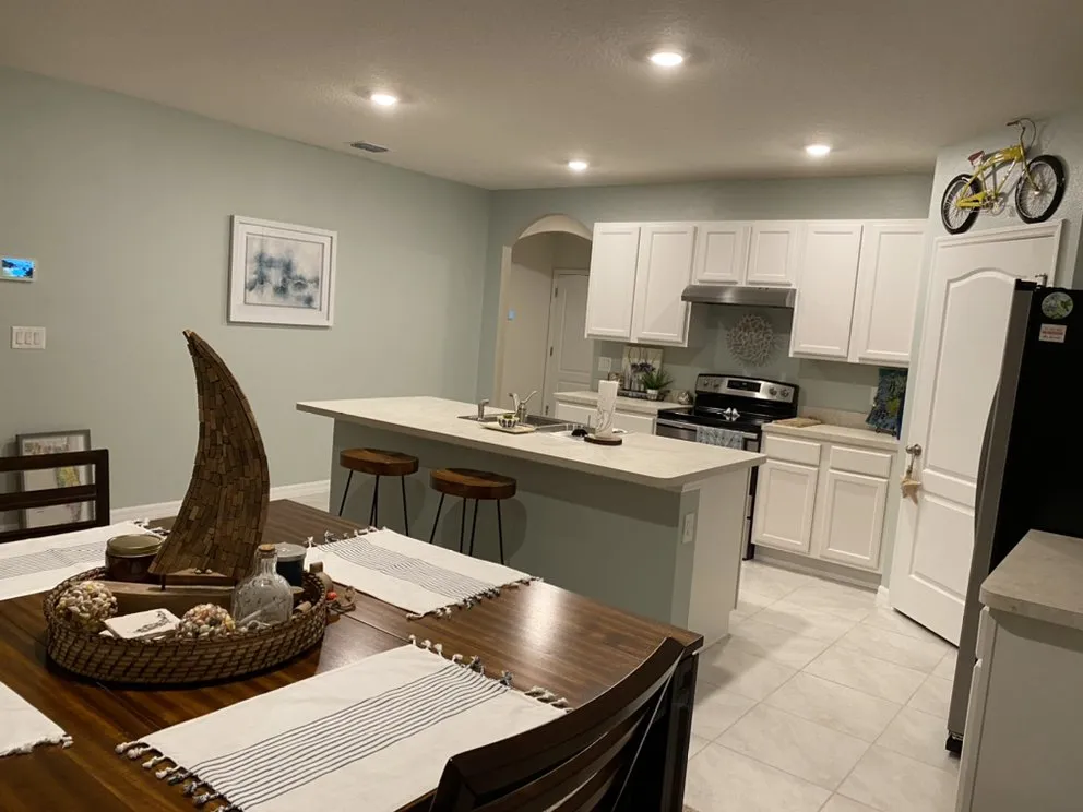 Custom lawn mowing service with custom design in Groveland, FL by Not Just Paint