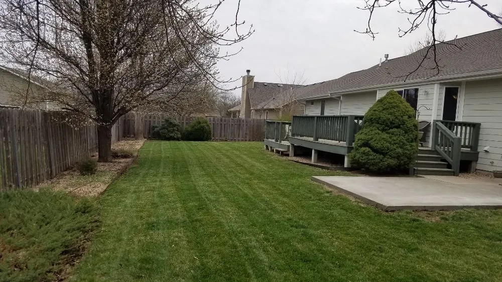 Custom outdoor landscaping for homes across McPherson, KS - Not Too Shabby Lawn Care