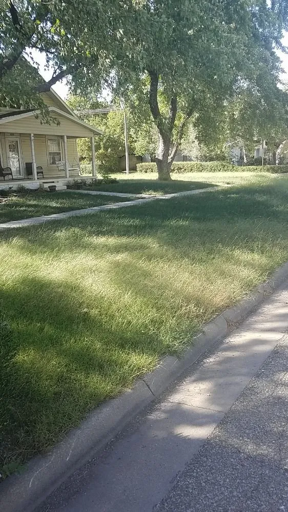 Affordable garden landscaping in McPherson, KS by Not Too Shabby Lawn Care