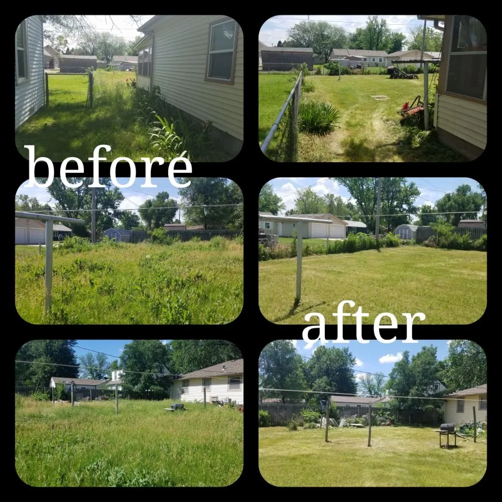 Trusted lawn mowing service for residential properties in McPherson, KS by Not Too Shabby Lawn Care