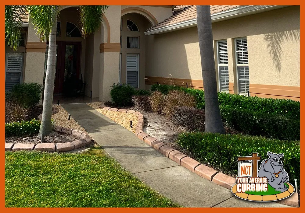 Top-rated landscape design in Orlando, FL by Not Your Average Curbing