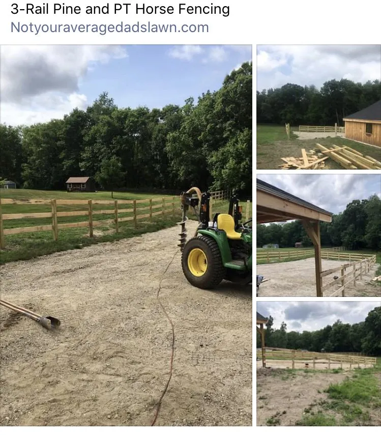 Affordable landscape design for homes in Plainville, MA by Not Your Average Dads Lawn and Landscaping Services