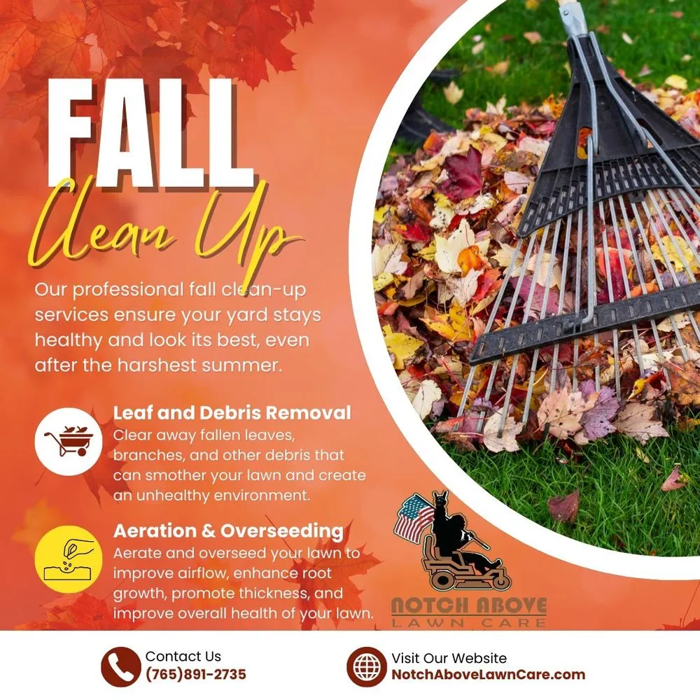 Trusted outdoor landscaping in Lebanon, IN by Notch Above Lawn Care