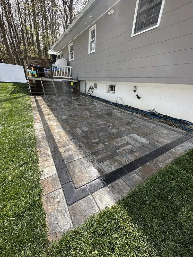 Professional yard cleanup service with custom design in Vernon, NJ by Notchwood Landscaping