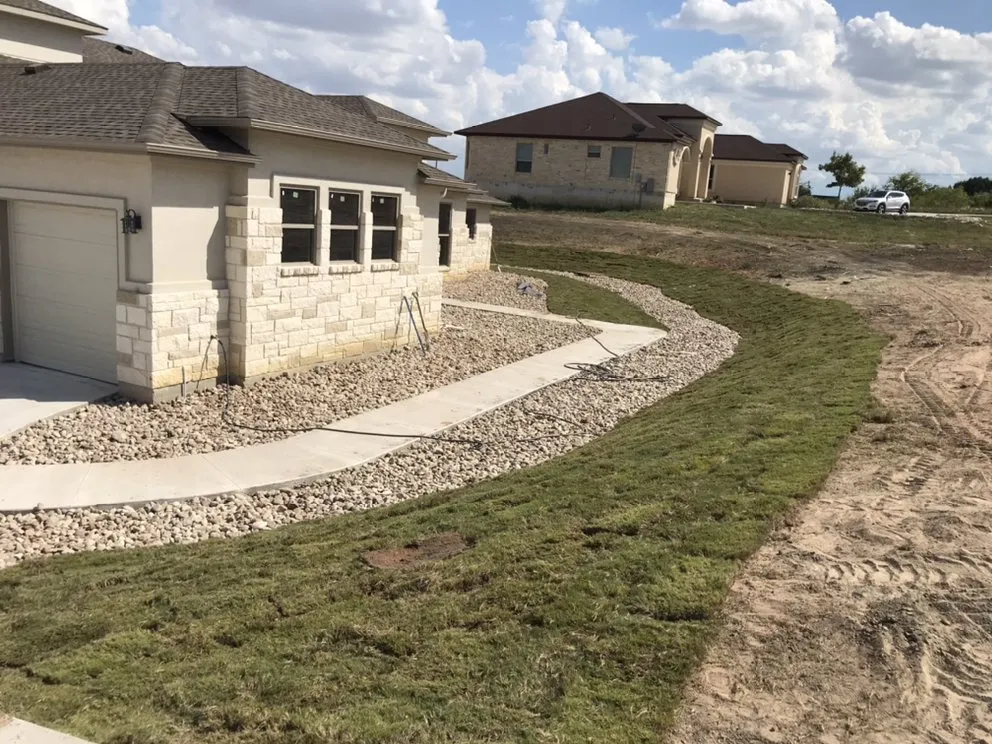 Professional landscaping services in Hutto, TX by Nova Lawn Care