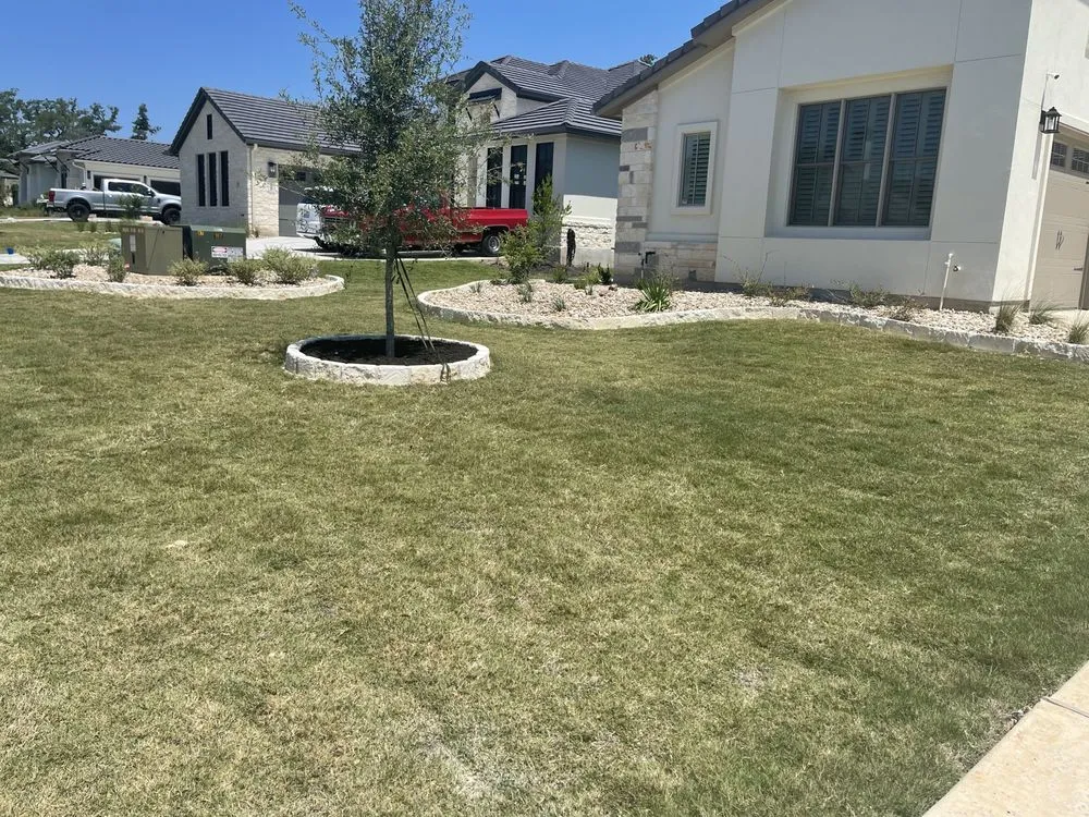 Top-rated garden landscaping for residential properties in Hutto, TX by Nova Lawn Care