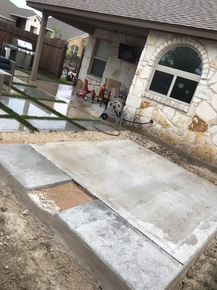 Local landscape installation in Hutto, TX by Nova Lawn Care