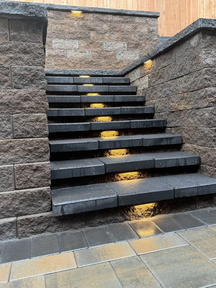 Custom yard maintenance with custom design in Camas, WA by Nova Outdoor Construction