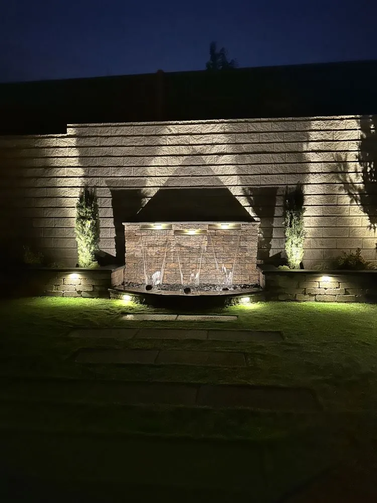 Custom garden landscaping in Camas, WA by Nova Outdoor Construction