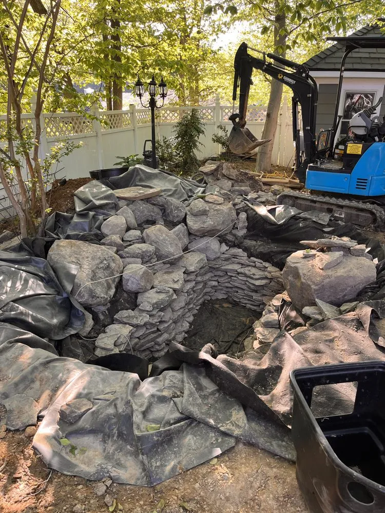 Professional outdoor landscaping for year-round maintenance in Arlington, VA by NOVA Ponds