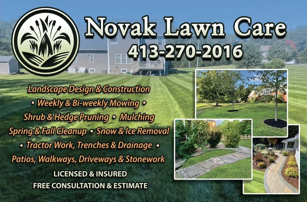 Local residential landscaping near you in Westhampton, MA by Novak Lawn Care