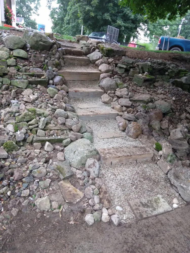 Custom yard cleanup service for residential properties in Barberton, OH by Novak’s Lawn & Tree Services