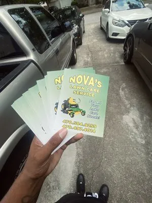 Novas Lawn Care Logo