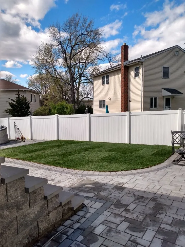 Custom landscape installation in Kearny, NJ - Novay’s Lawn Care Service