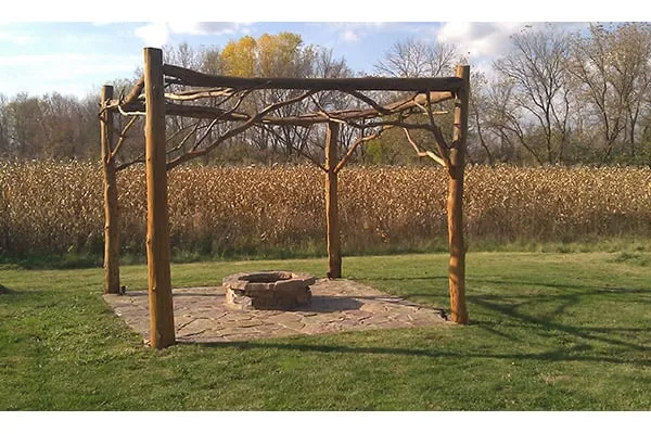 Affordable yard cleanup service with custom design in West Allis, WI by Novotny Landscaping