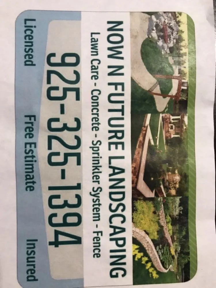 Top-rated outdoor landscaping in Oakley, CA by Now and Future Landscaping