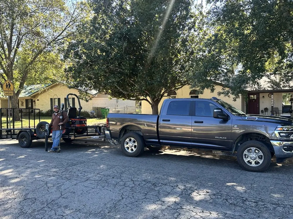 Professional landscaping services in Palestine, TX by Now-N-Go Lawn Care