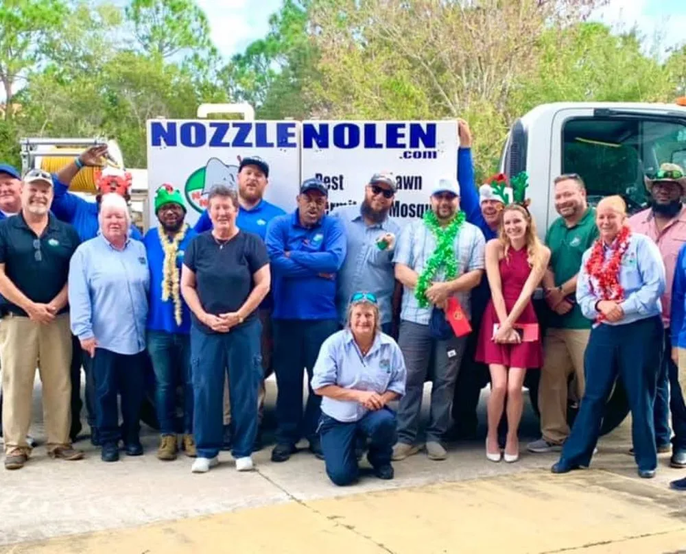 Affordable lawn mowing service for outdoor upgrades in West Palm Beach, FL by Nozzle Nolen