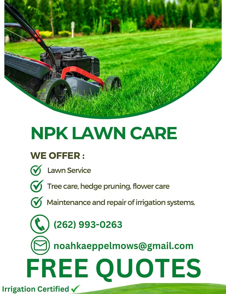 Professional landscape installation experts serving Pewaukee, WI - NPK Lawn Care