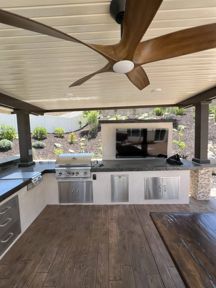 Trusted outdoor landscaping in Lake Elsinore, CA by NPV Construction