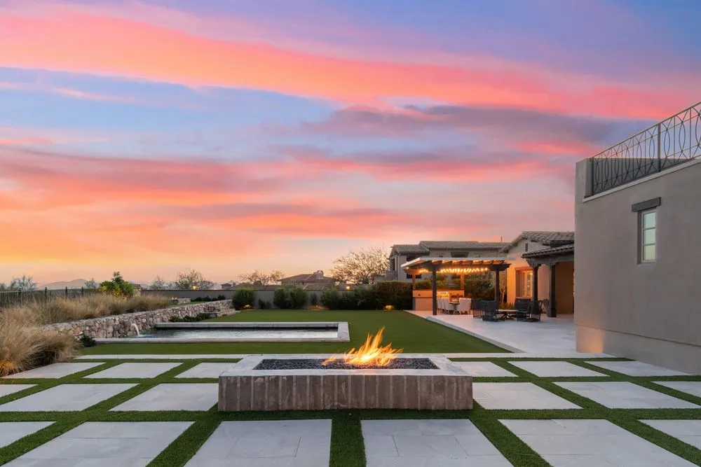 Custom yard maintenance in Peoria, AZ by N.R Design+Build