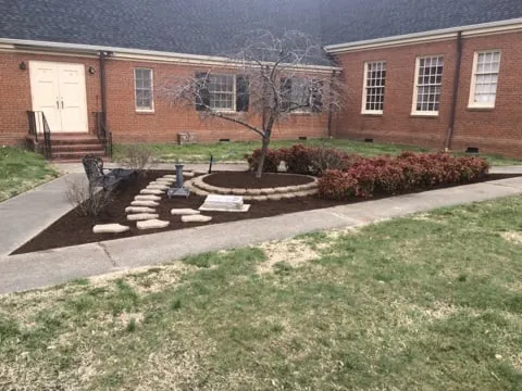 Custom outdoor landscaping near you in Chester, VA by N.R. Hayes Lawn Care