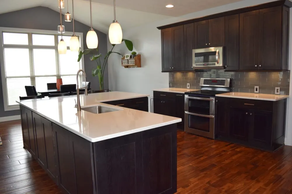 Professional landscape installation with custom design in Powell, OH by NRE Renovations