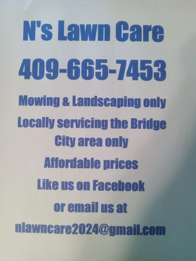Custom landscape installation for outdoor upgrades in Bridge City, TX by N's Lawn Care