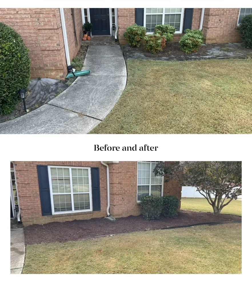Local garden landscaping for homes across Newnan, GA - NS Maintenance
