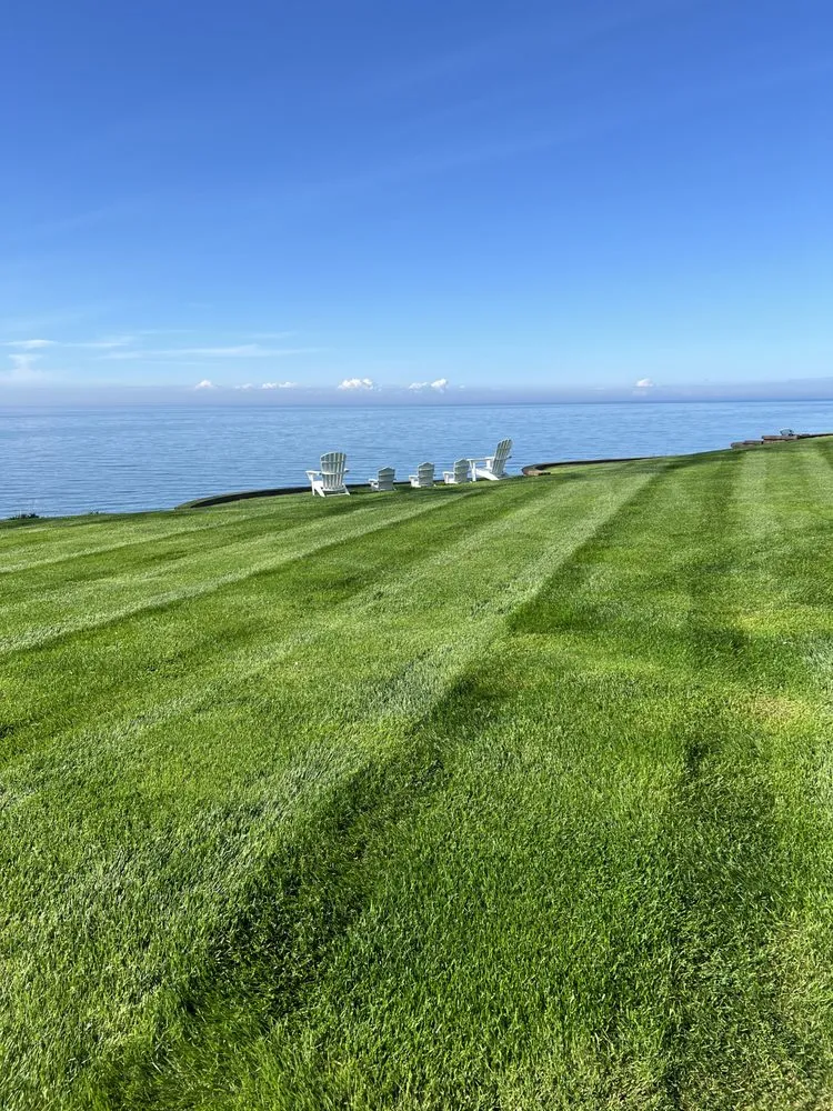 Custom outdoor landscaping for residential properties in Webster, NY by NS Property Management