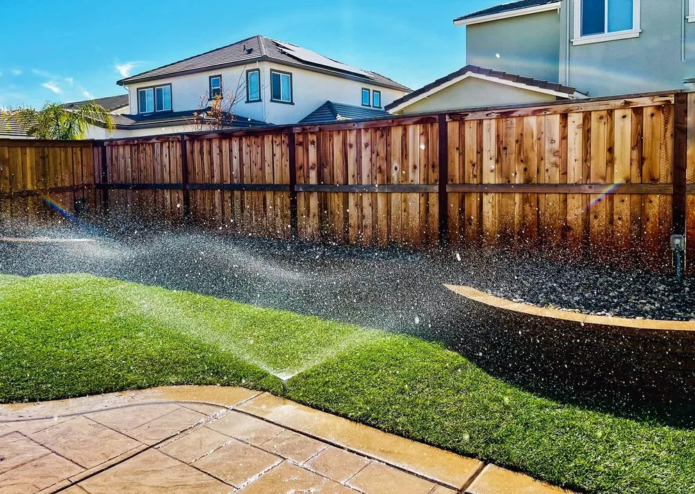 Custom garden landscaping in Elk Grove, CA by NT Landscaping Service