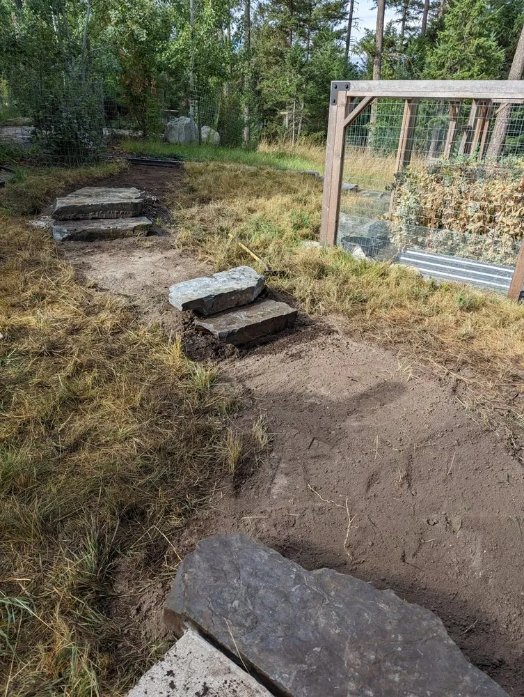 Professional garden landscaping in Evergreen, MT by NTG