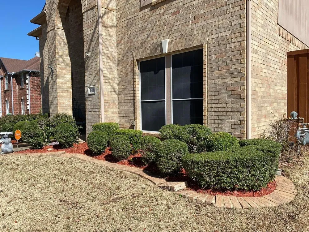 Professional garden landscaping for residential properties in Sherwood, AR by NTJ Lawn and landscaping