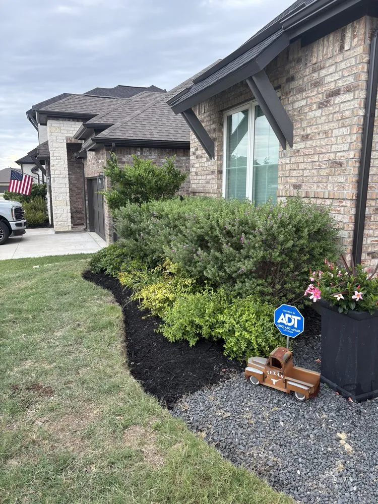 Top-rated lawn care service for beautiful yards in Fate, TX by NTX Landscaping & Design