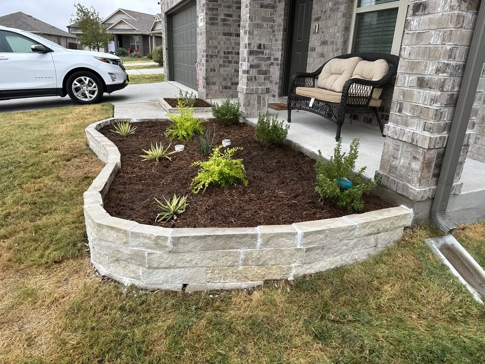 Trusted lawn mowing service for year-round maintenance in Celina, TX by NTX Proscapes