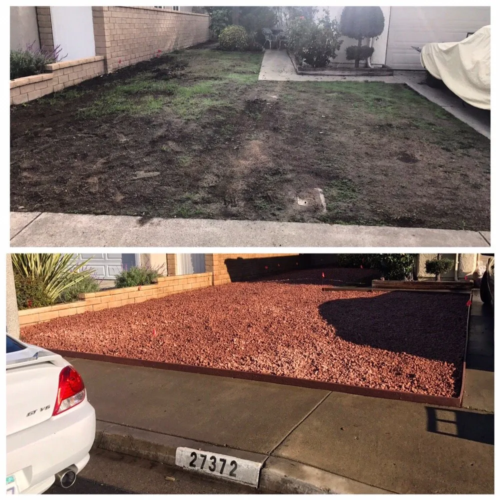 Expert yard cleanup service with custom design in Orange, CA by Nu Image Landscaping
