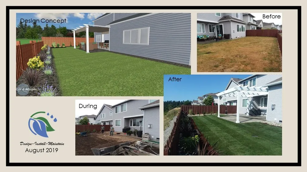 Reliable yard maintenance in Puyallup, WA by Nu Life Landscapes