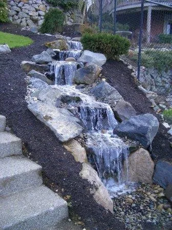 Custom yard maintenance with custom design in Puyallup, WA by Nu Life Landscapes