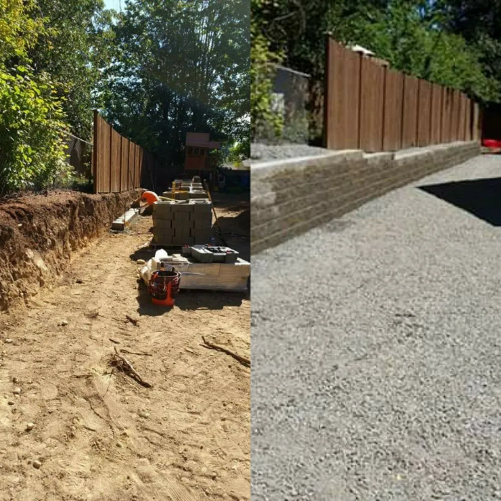 Professional landscape installation in Puyallup, WA - Nu Life Landscapes