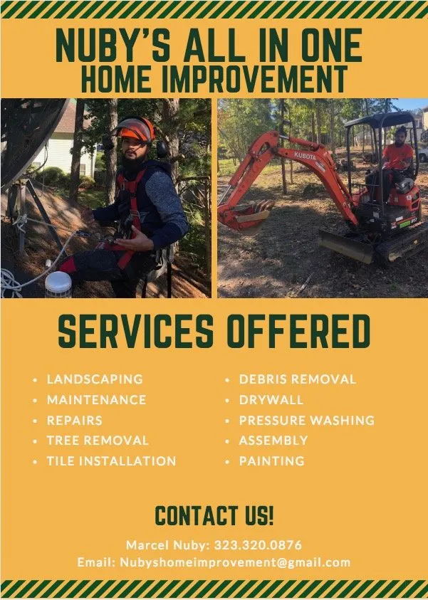 Expert landscape installation in Powder Springs, GA by Nuby's All-In-One Home Improvement