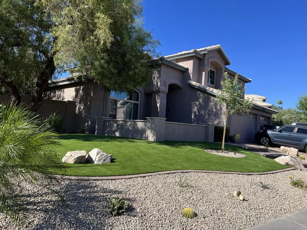 Trusted landscape design in Mesa, AZ by NULAWN Landscape Remodel and Design