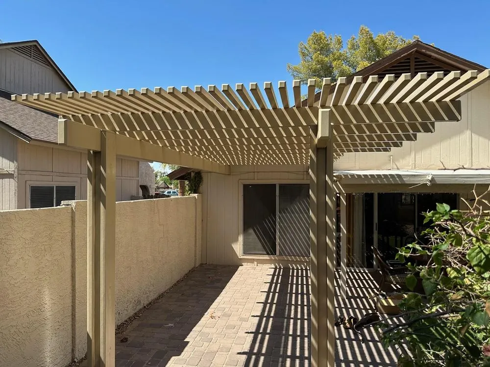 Custom landscape design in Mesa, AZ by NULAWN Landscape Remodel and Design