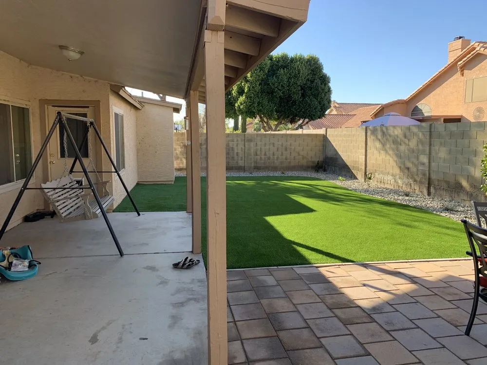Affordable residential landscaping in Mesa, AZ - NULAWN Landscape Remodel and Design
