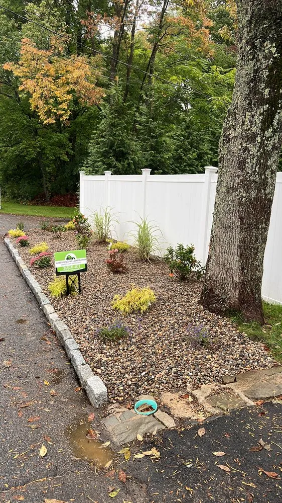 Local outdoor landscaping for year-round maintenance in Taunton, MA by Nunes Landscaping & Construction